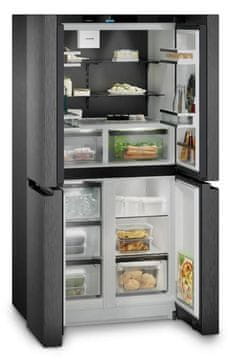 Liebherr MBbsdi 9024 hladilnik z zamrzovalnikom, francoska vrata, IceMaker, BlackSteel