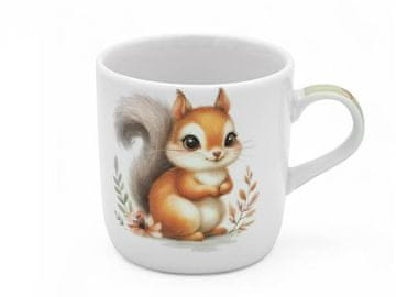 Otroški porcelanast vrč 230ml VEVERKA