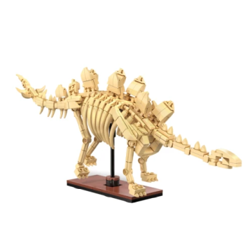 Cada dinozavrov fosil: Stegosaurus, 297 kosov (C59012W)