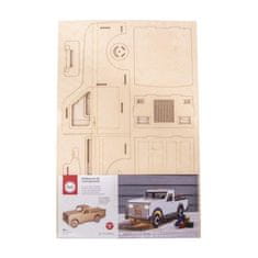 Rayher.	 Lesena sestavljanka, Tovornjak 3D, 51x17.7x20.5cm