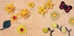 Rayher.	 Knjiga 100 Flowers to Knit & Crochet