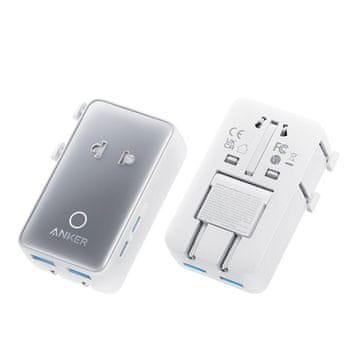 Anker Nano potovalni adapter 5v1, 20W, bel