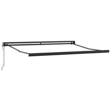 Vidaxl Okvir tende Antracit 300 x 250 cm Aluminij