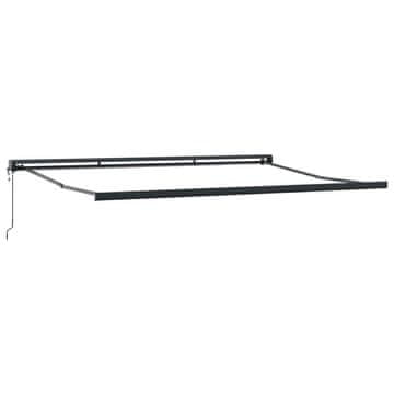 Vidaxl Okvir tende Antracit 450 × 300 cm Aluminij