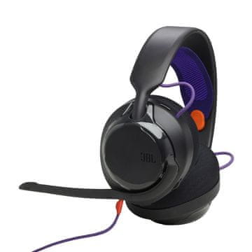 JBL Quantum 250 žične naglavne gaming slušalke, črne