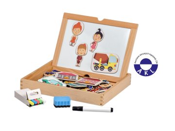 Lucy&Leo Igrača Lucy & Leo 178 Lahko uganete moj poklic? - magnetna igra v kovčku