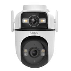 TP-Link Tapo C545D 3MP 2K + 3MP 2K dvojna nadzorna kamera, zunanja, Pan/Tilt, barvna (TAPO C545D)