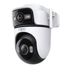 TP-Link Tapo C545D 3MP 2K + 3MP 2K dvojna nadzorna kamera, zunanja, Pan/Tilt, barvna (TAPO C545D)