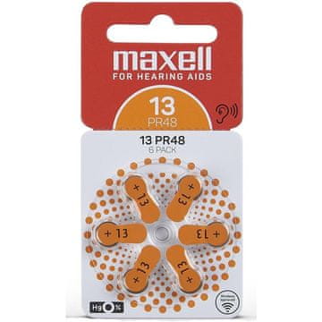 Maxell AZ13/PR48 CINK AIR 6PK