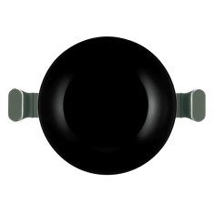 Ponev Wok s pokrovom in površino iz titana 30 cm Matte Green Collection BH-8160