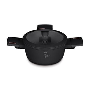 Posoda s titanovo površino in pokrovom za otroke 14 cm Monaco Collection BH-8285