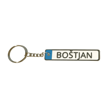 Ellipso Mini registrska tablica z imenom - BOŠTJAN