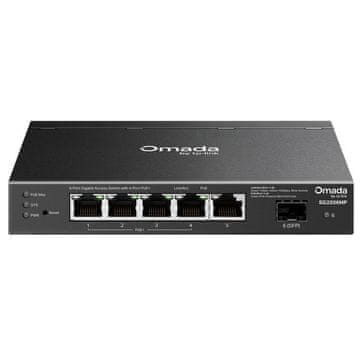 TP-Link Omada SG2206MP mrežno stikalo, 6-portno, 4xPoE+, 1xSFP Gigabit (SG2206MP)