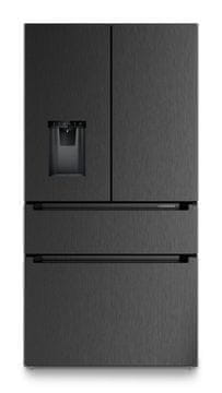 Liebherr MBbsdi 9528 hladilnik z zamrzovalnikom, francoska vrata, 2 zamrzovalna predala, razpršilnik vode in ledenih kock, BlackSteel