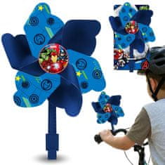 MARVEL COMICS MARVEL Avengers Ventilator za krmilo kolesa, Ventilator z ročajem za otroške skuterje