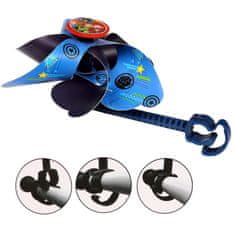 MARVEL COMICS MARVEL Avengers Ventilator za krmilo kolesa, Ventilator z ročajem za otroške skuterje