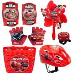 Disney DISNEY CARS Kolenske in komolčne ščitnike za otroke za kolesa, skuterje in rolerje