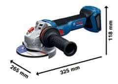 BOSCH Professional GWS 18V-11 S akumulatorski kotni brusilnik (06019N4002)