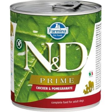 N&D Konzerva N&amp;D Dog Prime Chicken &amp; Granatno jabolko 285g