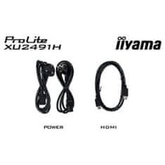 iiyama Monitor 60,5 cm (23,8") XU2491H-B1 16:9 HDMI+DP IPS
