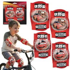 Disney DISNEY CARS Kolenske in komolčne ščitnike za otroke za kolesa, skuterje in rolerje