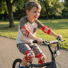 Disney DISNEY CARS Kolenske in komolčne ščitnike za otroke za kolesa, skuterje in rolerje