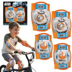 Disney STAR WARS BB8 Kolenske in komolčne ščitnike za otroke za kolesa, skuterje in rolerje