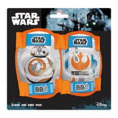 Disney STAR WARS BB8 Kolenske in komolčne ščitnike za otroke za kolesa, skuterje in rolerje