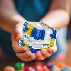 JOJOY® Ročna miselna igra 3D labirint , izziv za otroke in odrasle | THINKCUBE Modra