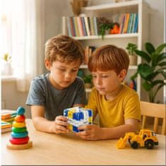 JOJOY® Ročna miselna igra 3D labirint , izziv za otroke in odrasle | THINKCUBE Modra