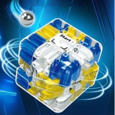 JOJOY® Ročna miselna igra 3D labirint , izziv za otroke in odrasle | THINKCUBE Modra