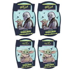 Disney STAR WARS The Mandalorian Kolenske in komolčne ščitnike za otroke za kolesa, skuterje in rolerje