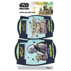 Disney STAR WARS The Mandalorian Kolenske in komolčne ščitnike za otroke za kolesa, skuterje in rolerje