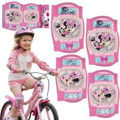 Disney DISNEY Minnie Mouse Kolenske in komolčne ščitnike za otroke za kolesa, skuterje in rolerje
