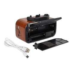 Blow Prenosni analogni radio AM/FM z Bluetoothom RA16, solarni.