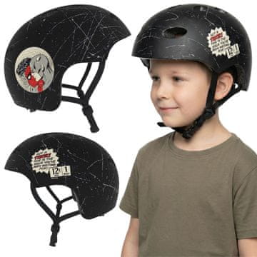 MARVEL COMICS MARVEL Avengers Varna kolesarska čelada za fante, športna, nastavljiva 52-56 cm