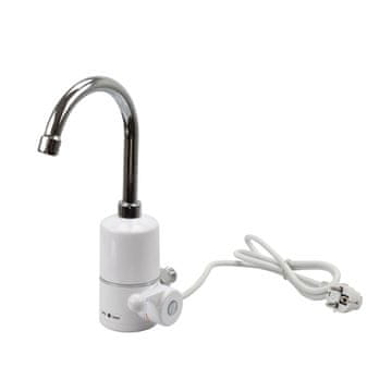 Wterm Pretočni grelnik Wterm INOX D z baterijo in električnim ogrevanjem, poraba energije 3,2 kW 11149