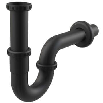 Alca Plast Sifon za umivalnik Alcaplast KONVERTIBILNA MATICA 5/4 U ČRNO MAT A4320ČRNA