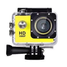 EVEON SJ4000 športna kamera HD 1080P, rumena