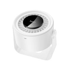 Hoco HX66 brezžični namizni ventilator, bel