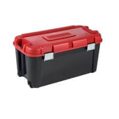 Curver kovček za orodje Totem 80L, črno-rdeč (17194550)