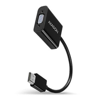 AXAGON AXAGON RVH-VGAN pretvornik HDMI v VGA, FullHD, avdio, Micro USB