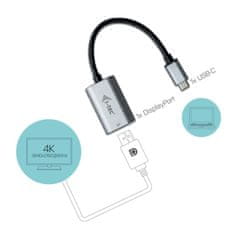 I-TEC i-tec C31METALDP adapter USB-C 3.1 na DisplayPort, 4K@60Hz