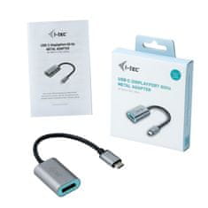 I-TEC i-tec C31METALDP adapter USB-C 3.1 na DisplayPort, 4K@60Hz