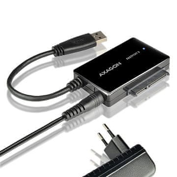 slomart ADSA-FP3 Adapter USB 3.2 Gen 1 - SATA 6G za 2.5", 3.5", 5.25" naprave s napajalnikom
