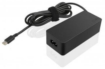 Lenovo Lenovo 4X20M26272 napajalnik 65W USB-C, črn