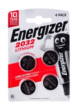 Energizer ENERGIZER BATERIJA SPECIALIZIRANA CR2032, 4 kosi, 3V, ECO