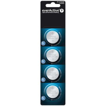 everActive everActive CR3032 baterije, litijeve, 3V, 4 kos