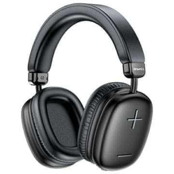 Awei AWEI AT6 Bluetooth naglavne slušalke, črne