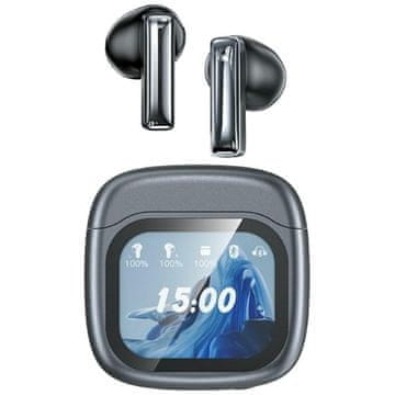 Awei AWEI TP100 TWS slušalke Bluetooth 5.4 ENC, črne